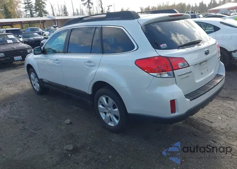 2012 Subaru Outback 2.5I Premium из США, поврежденный, VIN 4S4BRBGC1C3301689